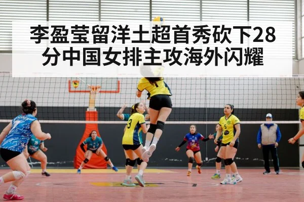 volleyball match action